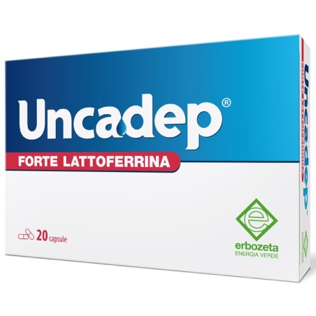 Erbozeta Uncadep forte lattoferrina integratore 20 capsule