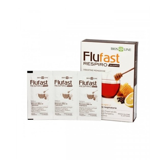 Bios line Flufast respiro balsamico 9 bustine