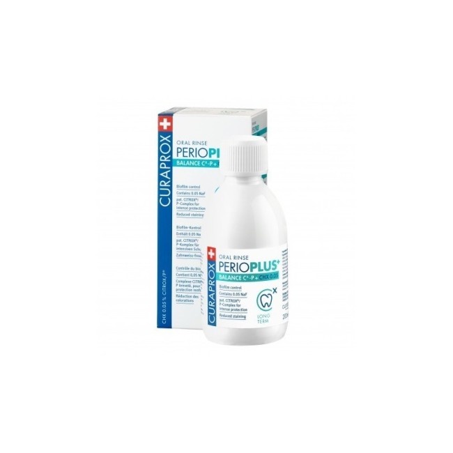 Curaprox perioplus+ balance Collutorio chx 0,05% 200 ml