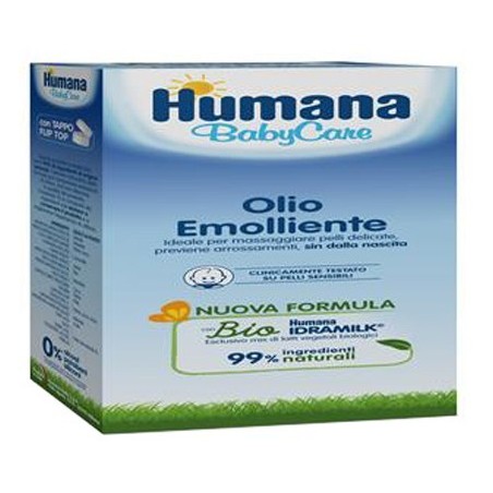 Humana Olio Emolliente per rimozione crosta lattea 150ml