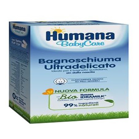 Humana baby care bagnoschiuma per bambini 200 m