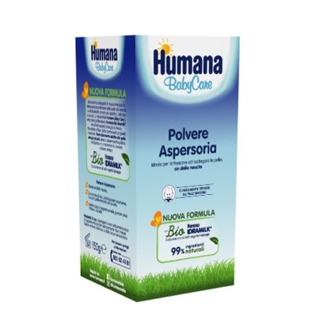 Humana baby care polvere aspersoria per asciugare la pelle 150 g