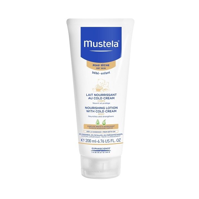 Mustela latte nutritivo e lenitivo per bambini tubo da 200 ml