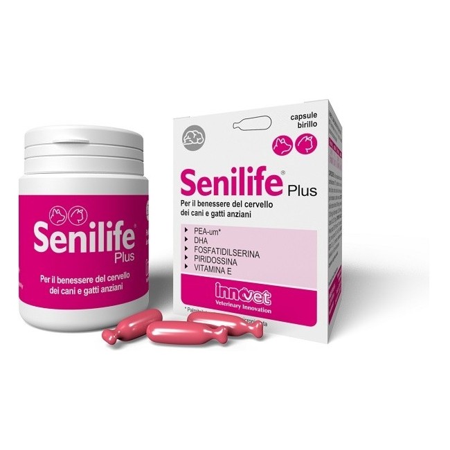 Innovet italia Senilife plus mangime complementare 30 capsule