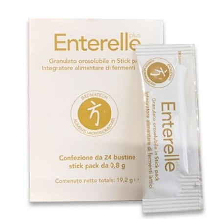 Enterelle plus 24 bustine stick pack integratore di fermenti lattici