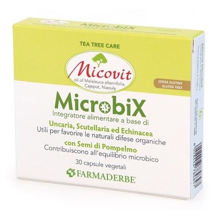 Micovit microbix 30 capsule integratore per le difese immunitarie