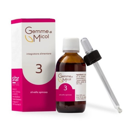 Sitar Gemme di micol 3 estratto gliceralcolico gocce 30ml