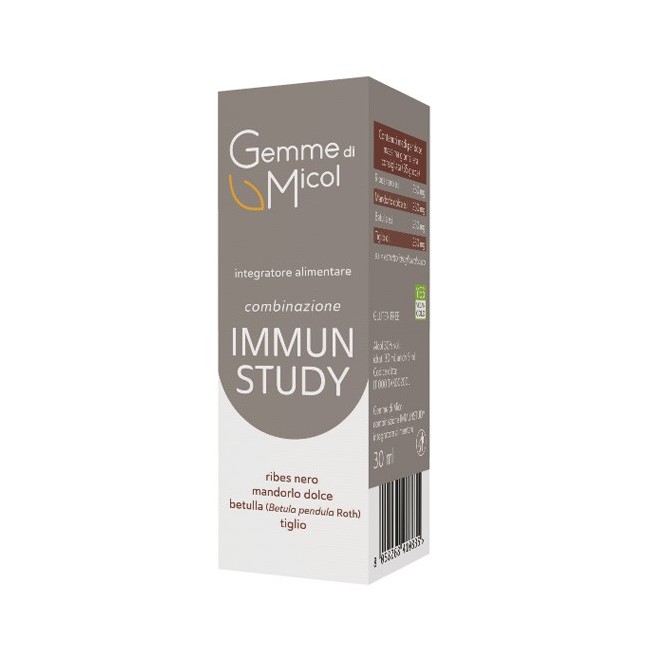 Sitar Gemme di micol Immunstudy estratto idroalcolico gocce 30 ml