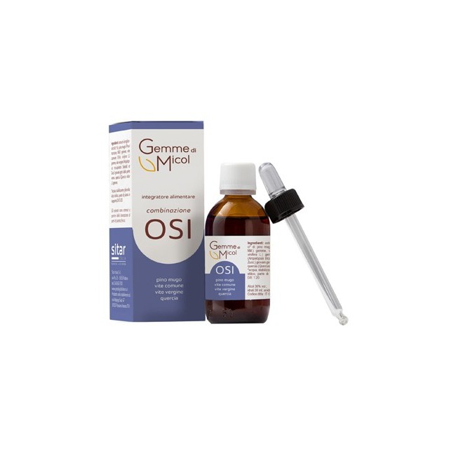 Sitar Gemme di micol osi estratto idroalcolico gocce 30 ml