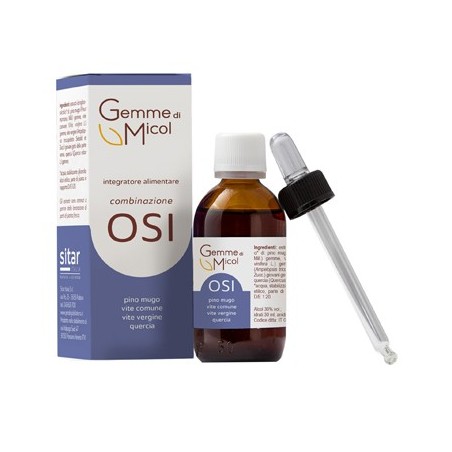 Sitar Gemme di micol osi estratto idroalcolico gocce 30 ml