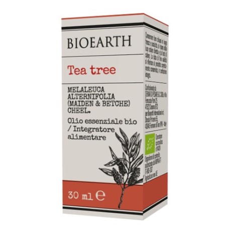 Bioearth International Tea tree olio essenziale biologico 30 ml