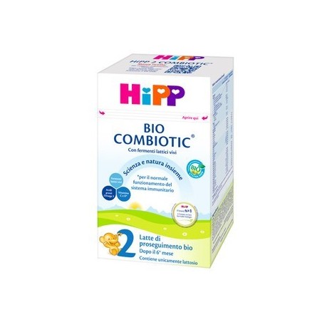 Hipp bio 2 Combiotic latte di proseguimento in polvere  600g