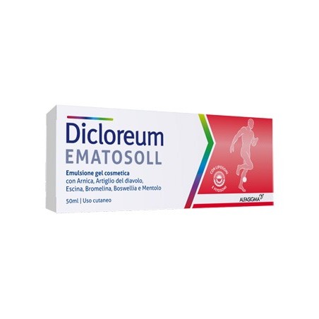 Alfasigma Dicloreum ematosoll gel con artiglio del diavolo 50 ml