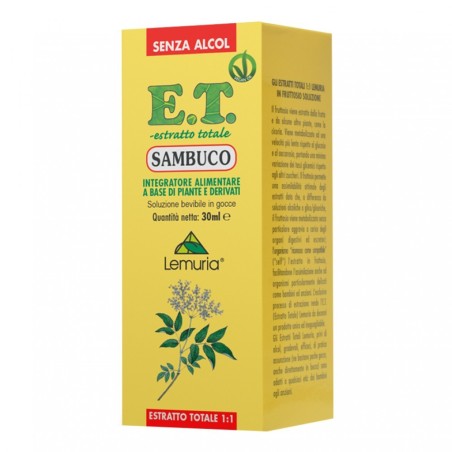 Lemuria Et sambuco gocce 30 ml rimedio fitoterapico