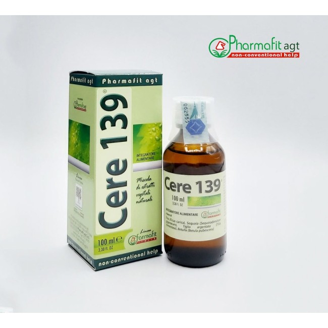 Pharmafit Cere 139 gocce con estratti vegetali 100ml