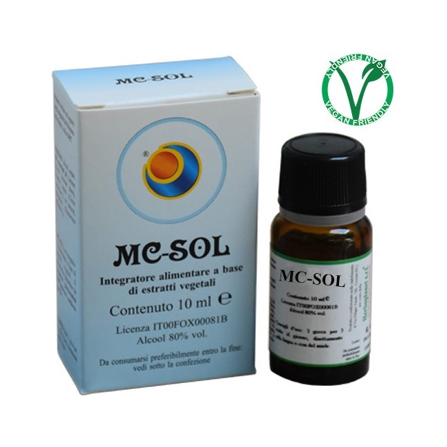 Herboplanet Mc-sol integratore gocce 10 ml