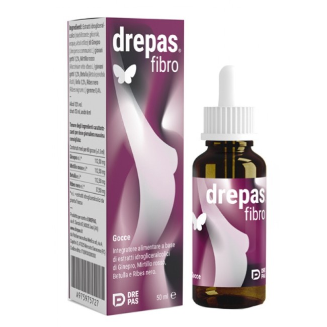 Drepas fibro gocce estratto idroalcolico 50 ml