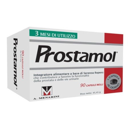 Menarini Prostamol 90 capsule trattamento 3 mesi