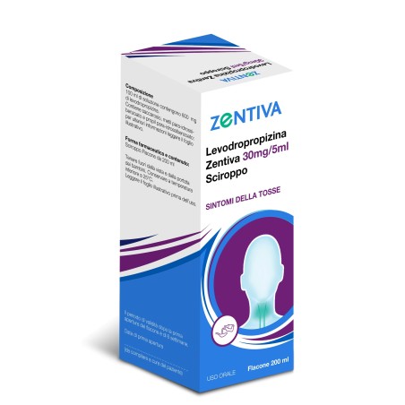 Zentiva levodropropizina sciroppo 200 ml 30 mg/5 ml