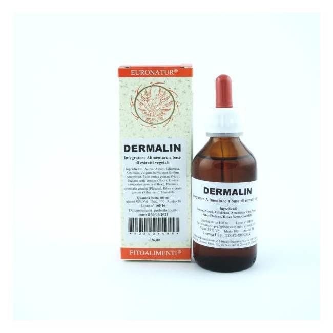 Euronatur Group Dermalin gocce integratore 100 ml