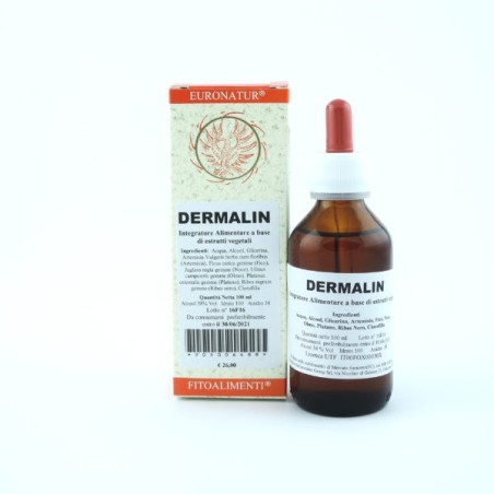 Euronatur Group Dermalin gocce integratore 100 ml