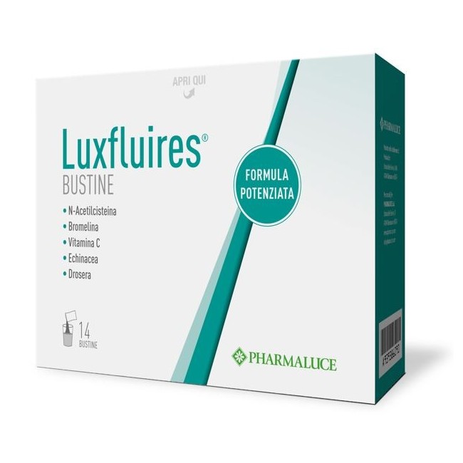 Pharmaluce Luxfluires integratore 14 bustine