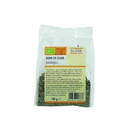 Semi Di Chia Bio 150g Salvia Hispanica