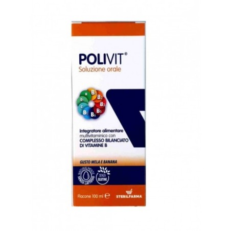 Sterilfarma Sterilvit Polivit soluzione mela banana 100 ml