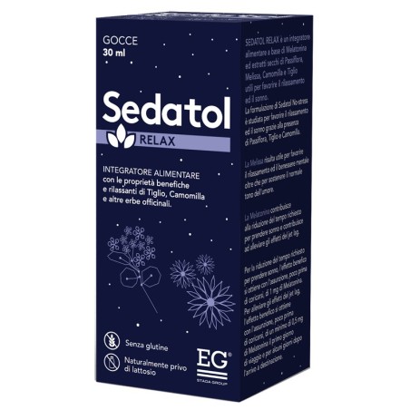 Sedatol relax gocce 15 ml integratore per il rilassamento