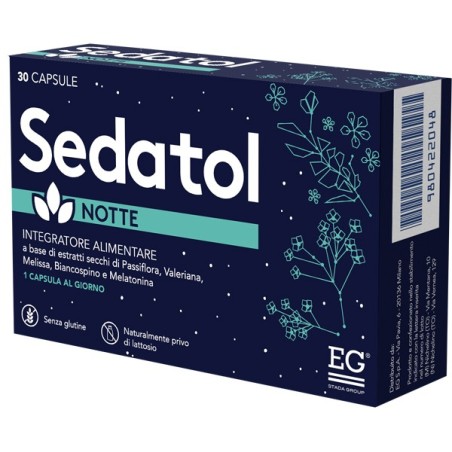 Eg Sedatol notte 30 capsule integratore per dormire