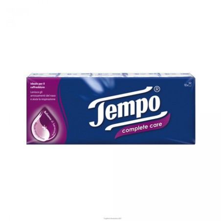 10 Confezioni Tempo complete care Fazzoletti 9 Pezzi