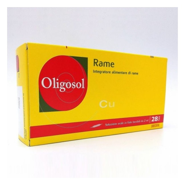 Labcatal oligoelementi rame 28 fiale 2ml