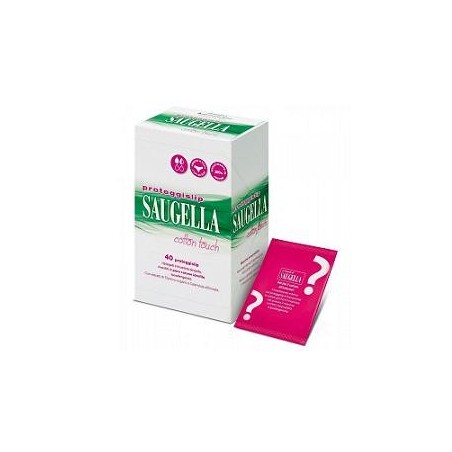 Saugella assorbenti cotton touch proteggislip 40 pezzi