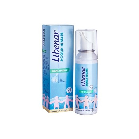 Libenar spray iso igiene nasale per adulti e bambini 100 ml