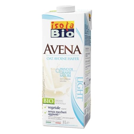 Biotobio Avena light bevanda senza grassi saturi 1 litro