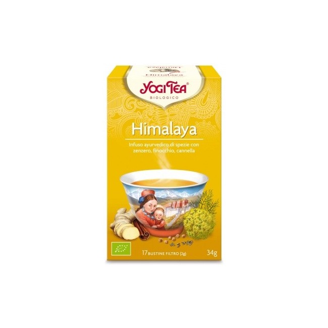 Yogi tea himalaya 34 g prodotto biologico