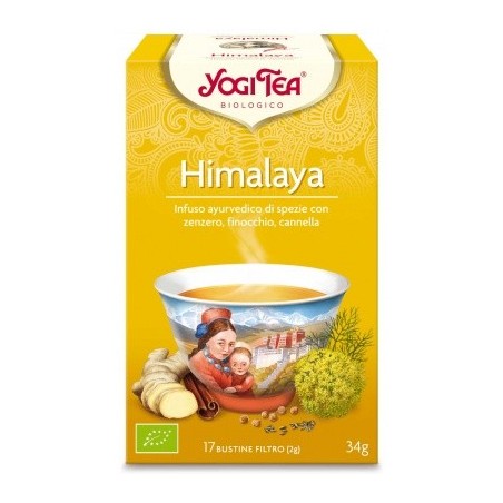 Yogi tea himalaya 34 g prodotto biologico