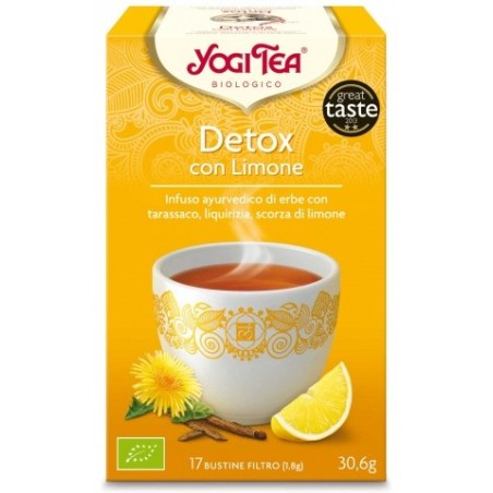 Yogi tea detox limone biologico 17 filtri