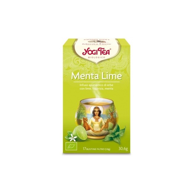 Yogi tea menta lime bio alimento biologico 31 g