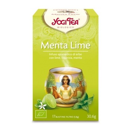 Yogi tea menta lime bio alimento biologico 31 g