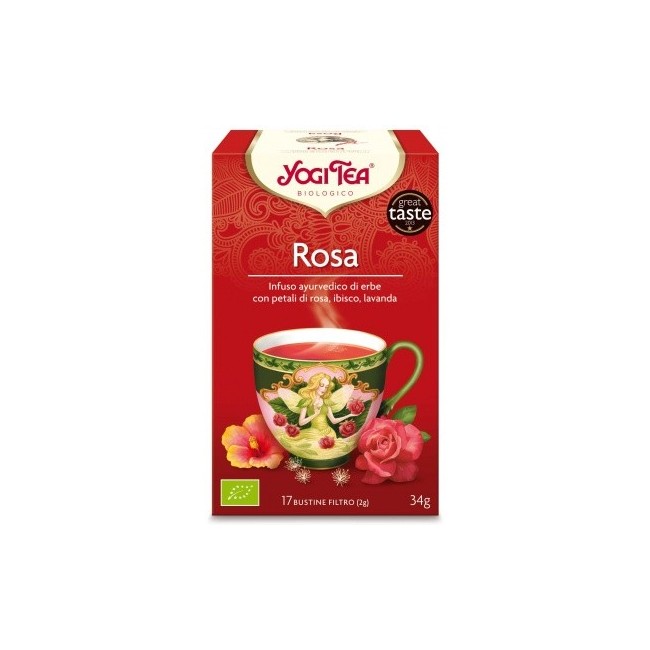 Yogi tea tao rosa bio tisana biologica 17 filtri