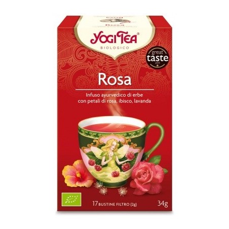 Yogi tea tao rosa bio tisana biologica 17 filtri