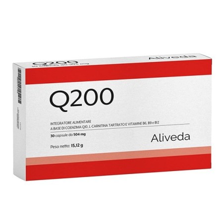 Laboratorii Aliveda Q200 integratore 30 capsule