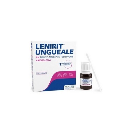 Eg Lenirit ungueale 2,5ml 5% smalto per le onicomicosi