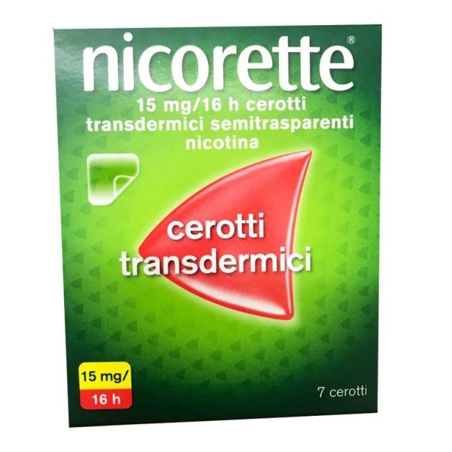 Nicorette 7 Cerotti Transdermici 15mg/16h