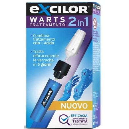 Excilor warts trattamento 2 in 1 per le verruche