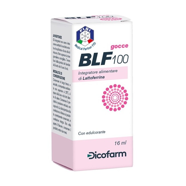 Dicofarm Blf100 gocce lattoferrina integratore 16 ml