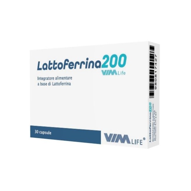 Vim Lattoferrina 200 30 capsule integratore per le difese immunitarie