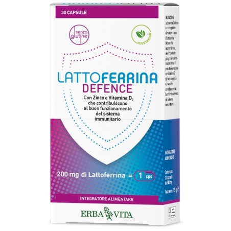 Erba Vita Lattoferrina defence integratore 30 capsule