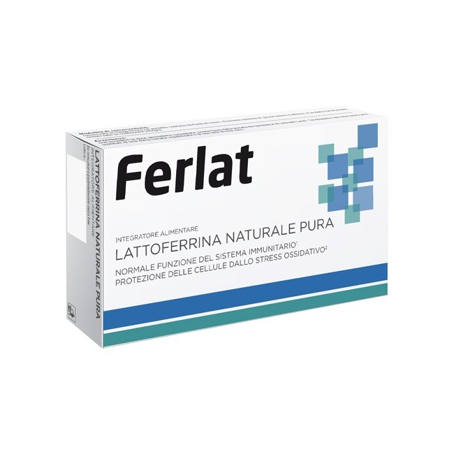 HI pharma Ferlat Lattoferrina naturale pura 40 compresse